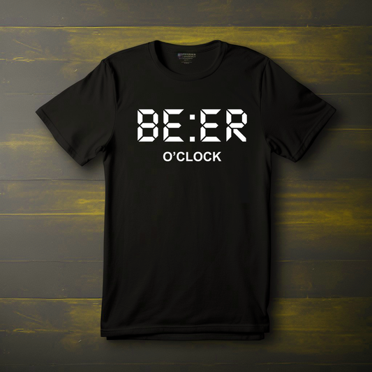 Beer'O Clock Aquarius Unisex T-Shirt (Available in Regular/Oversized)