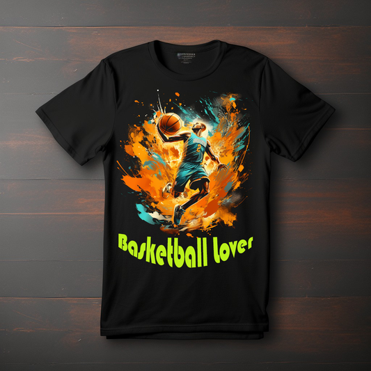 Basket Ball Lover (Available in Regular/Oversized)