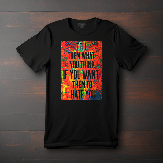Tell them what you think (Available in Regular/Oversized)