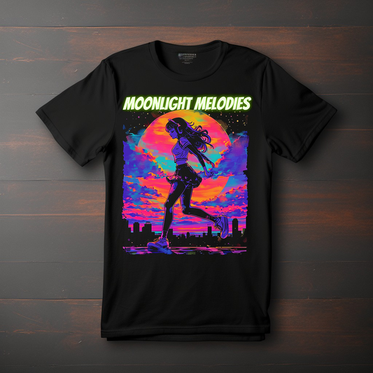 Moonlight Melodies T-Shirt (Available in Regular/Oversized)